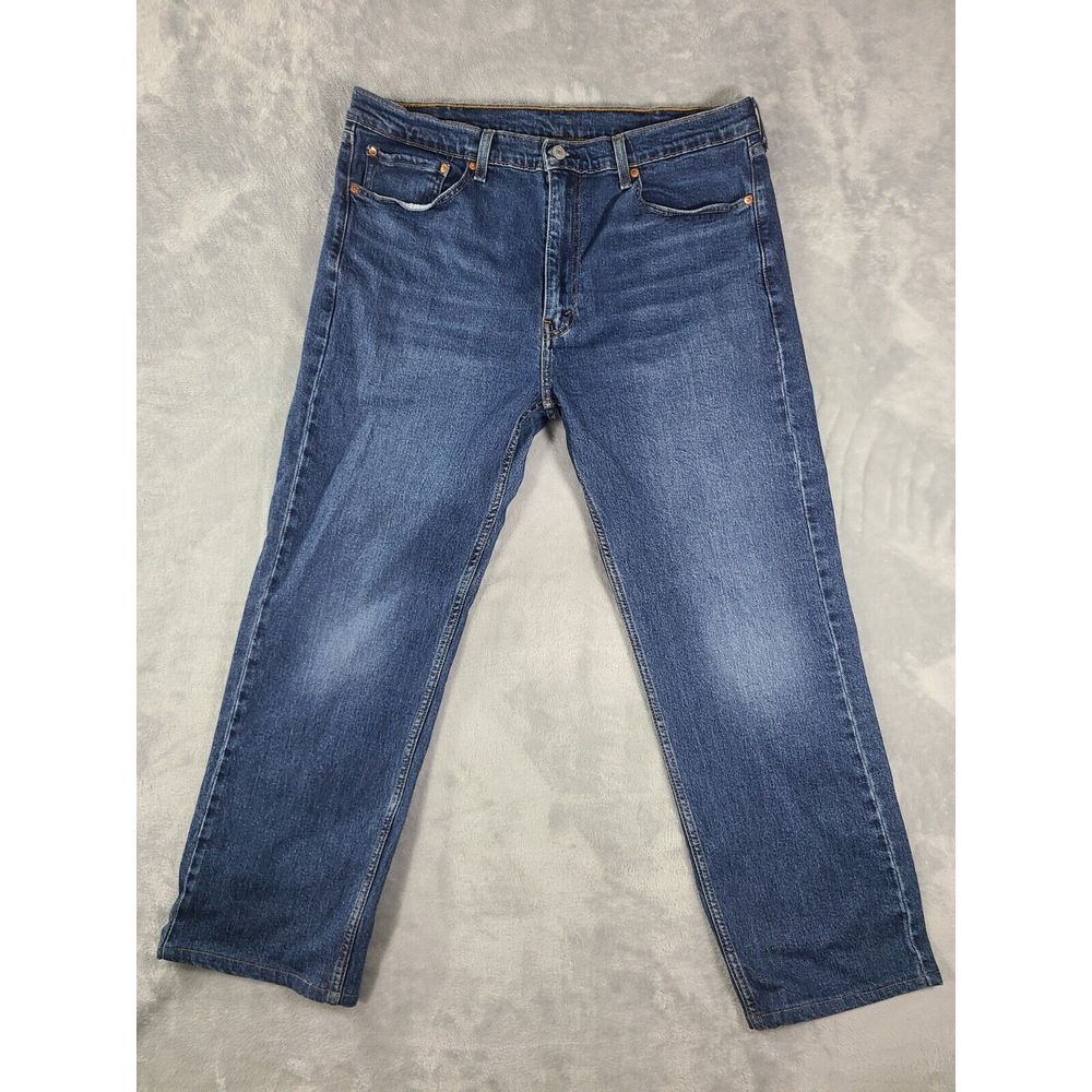 Levi's 505‎ Jeans Mens 38x30 Actual 36X26 Blue Denim Regular Fit Straight Leg
